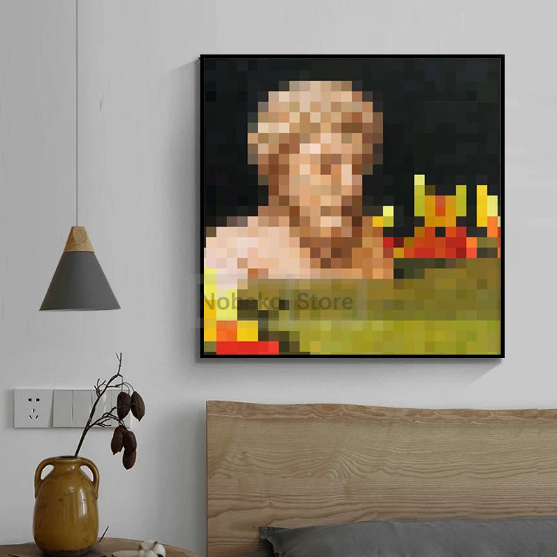 MC pixel paintings
