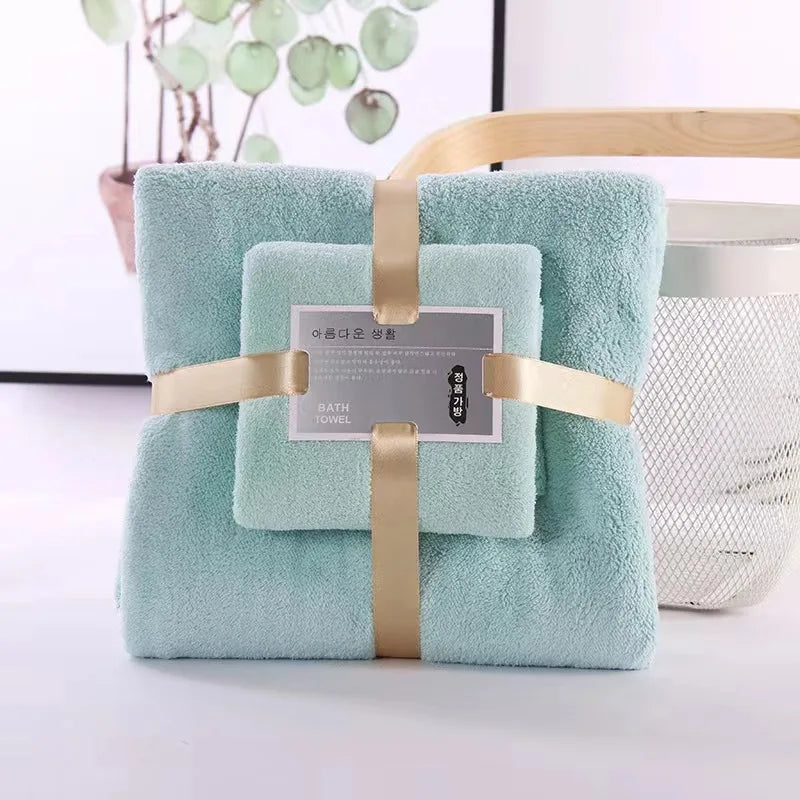 fleece luxury towel sets