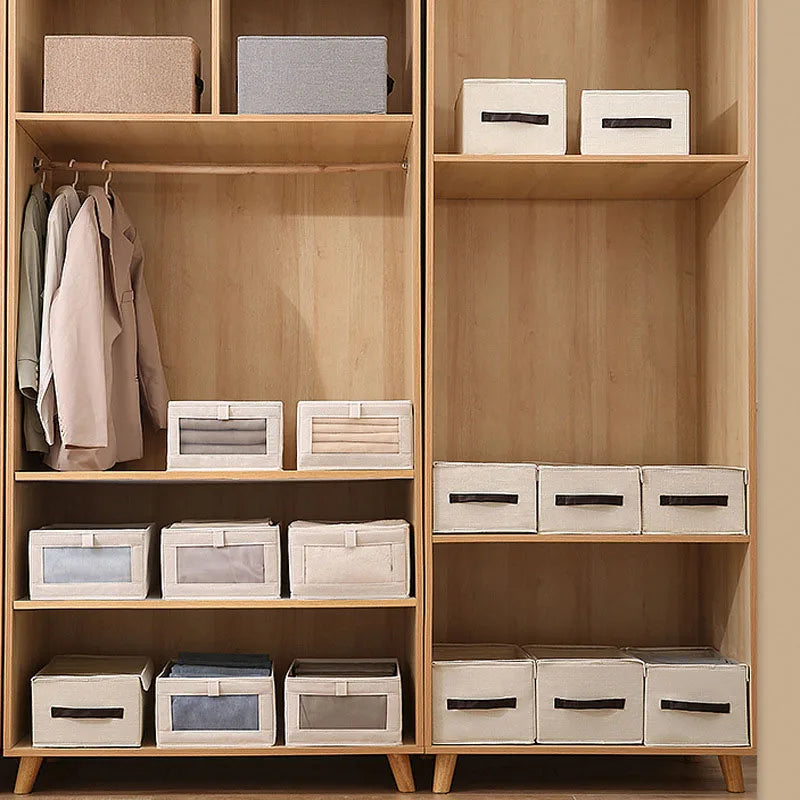 clean storage drawers