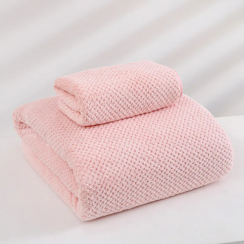 basic small waffle towel