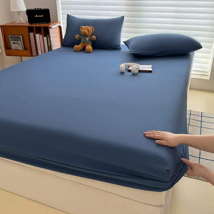 plain colored fitted sheets