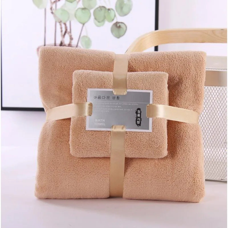 fleece luxury towel sets