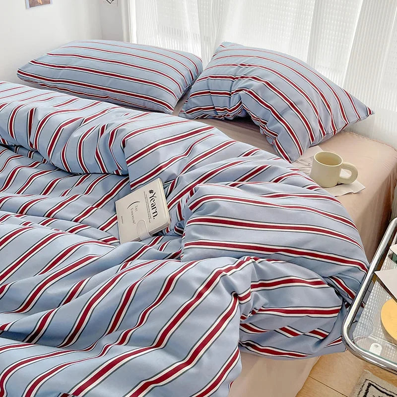 stripey stripes duvet set - 4p