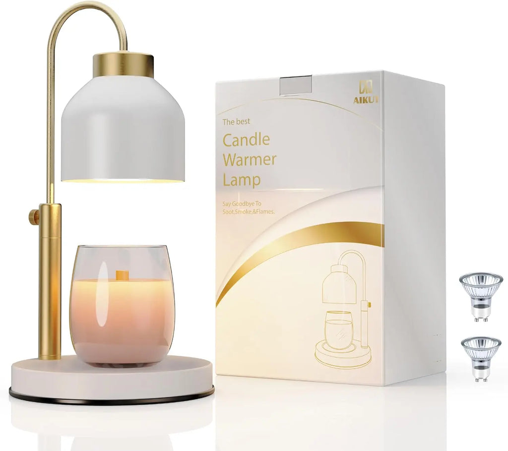 dimmable candle warmer, bulbs included