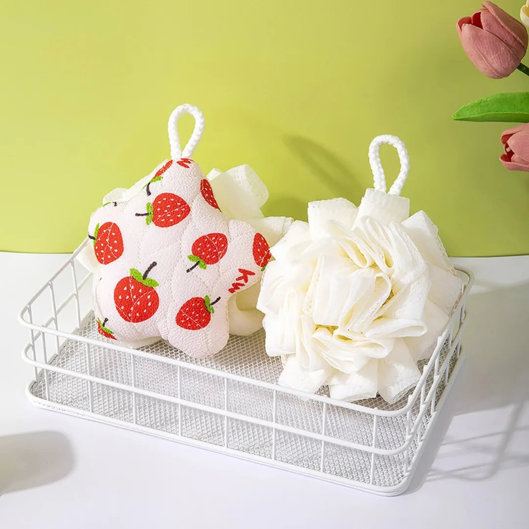 fruit and veggie loofah