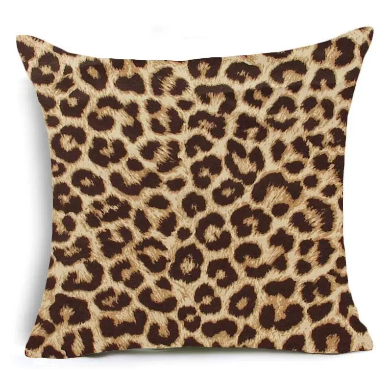 animal print throw pillow covers