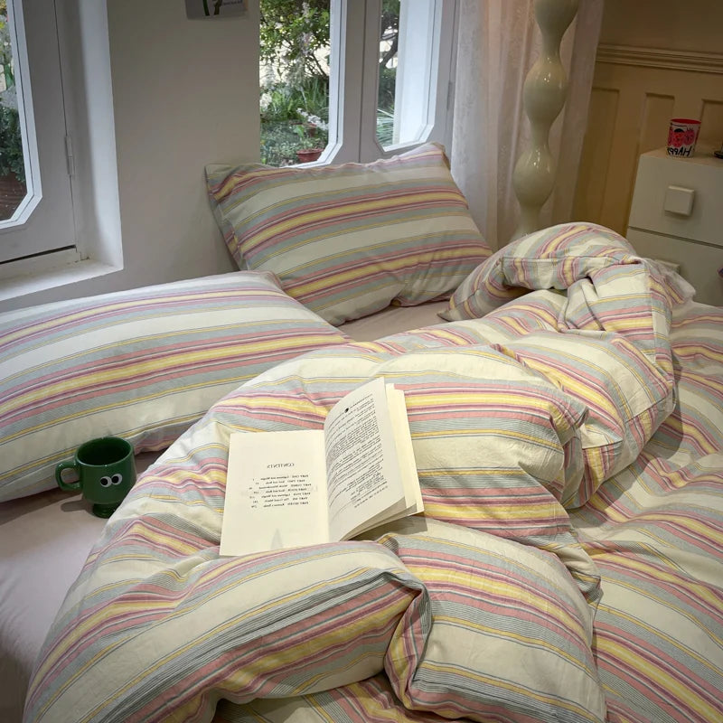 stripe style duvet cover