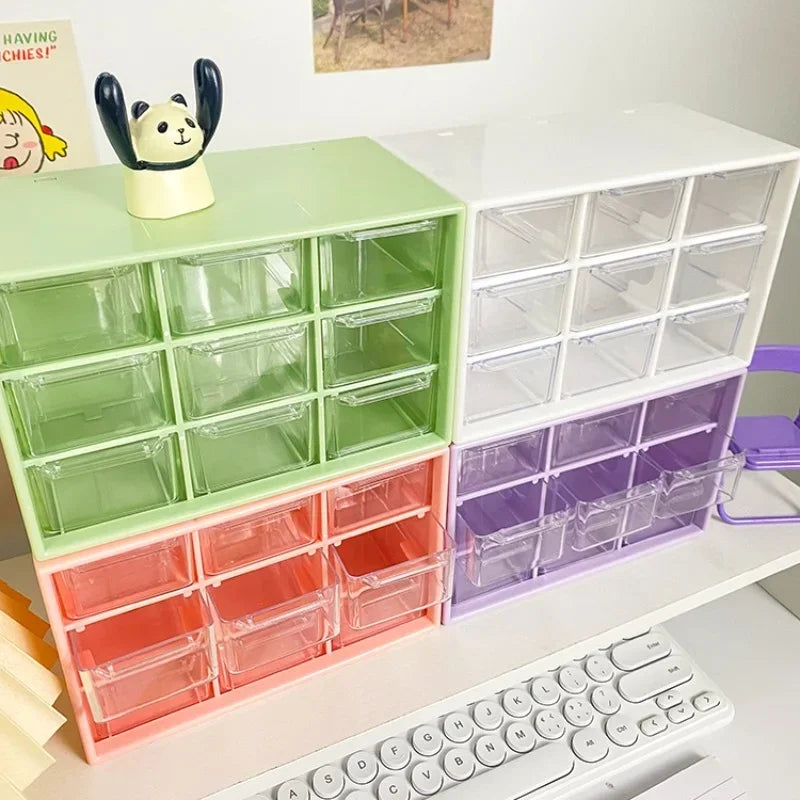 colorful small grid organizers