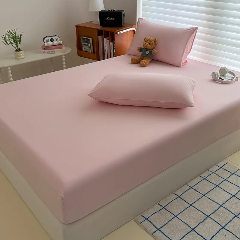 plain colored fitted sheets
