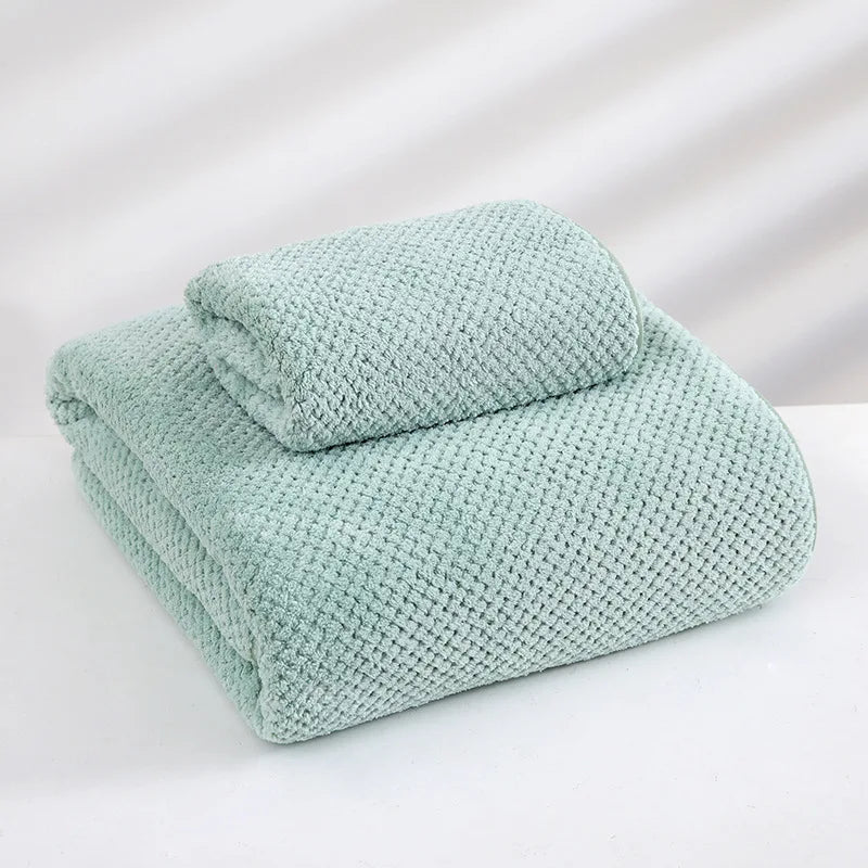 basic small waffle towel