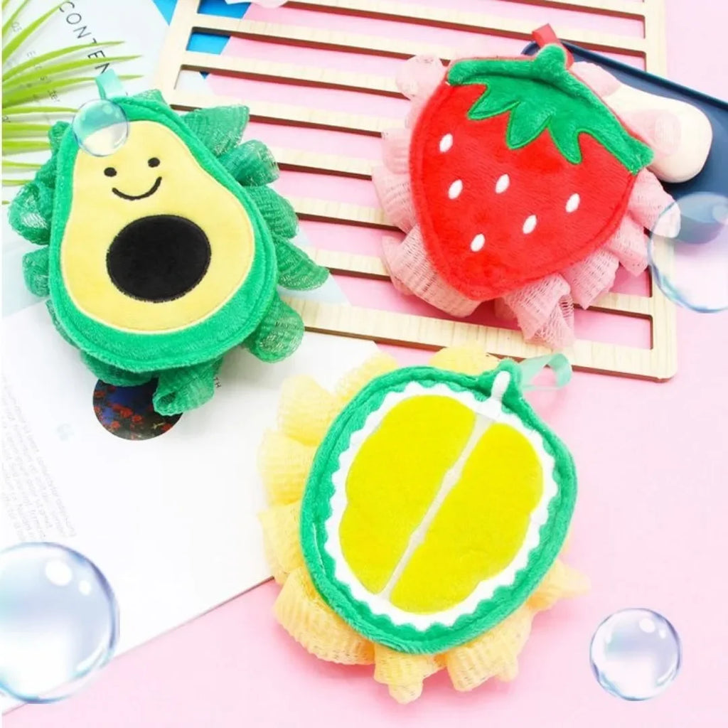 fruit and veggie loofah