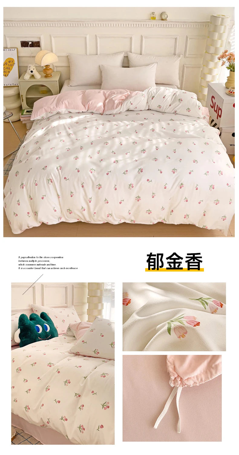 fun florals duvet sets
