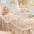 princess textured duvet set