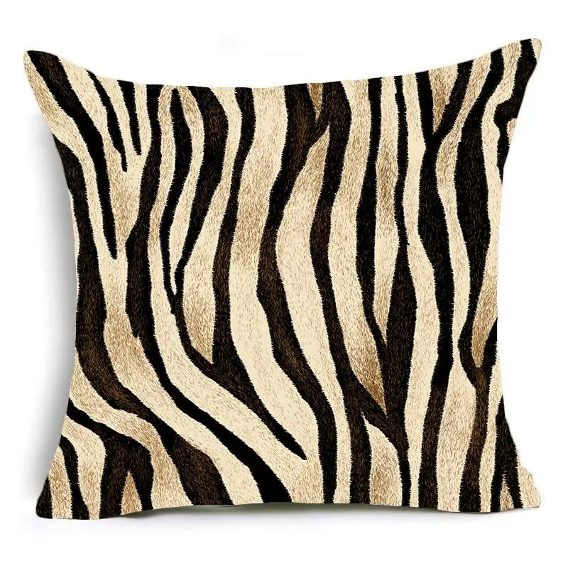 animal print throw pillow covers
