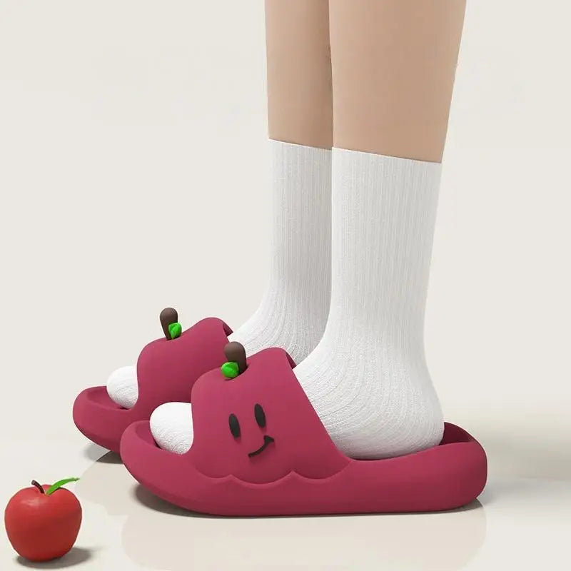 apple house/shower shoes