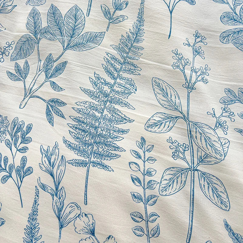 simple double sided pattern duvet cover