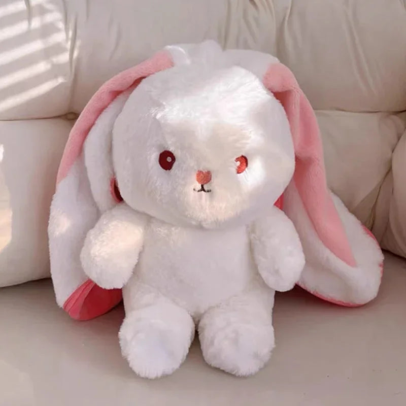 strawberry + carrot bunny stuffies