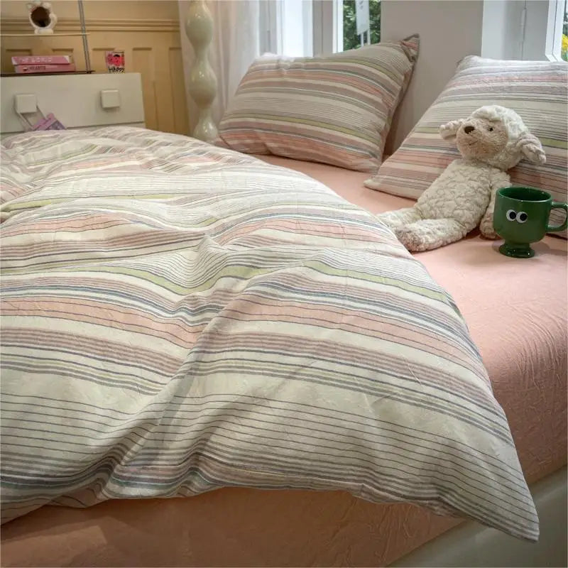stripe style duvet cover