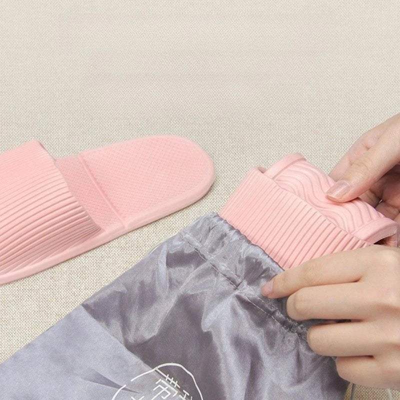 flexible foldable shower shoes