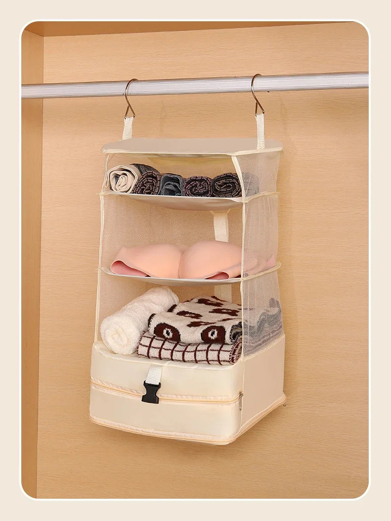 hanging closet wardrobe organizer