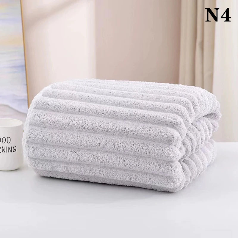 plush thick towels