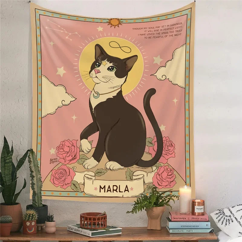 cat torot tapestry