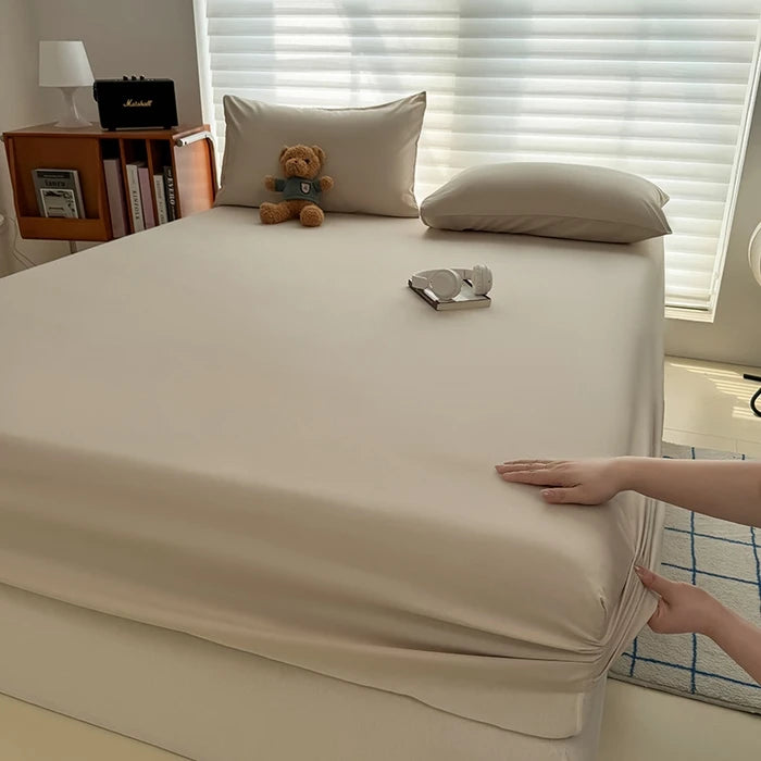 plain colored fitted sheets