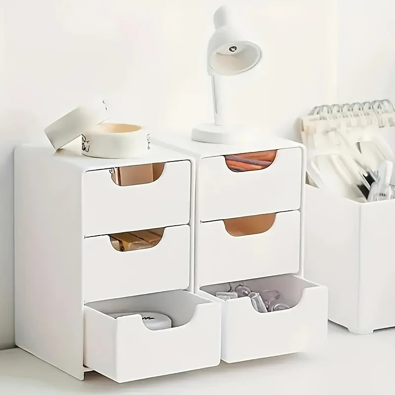 chic desktop drawer storage