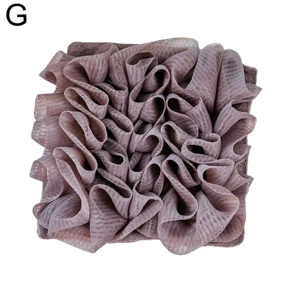 body scrubber square