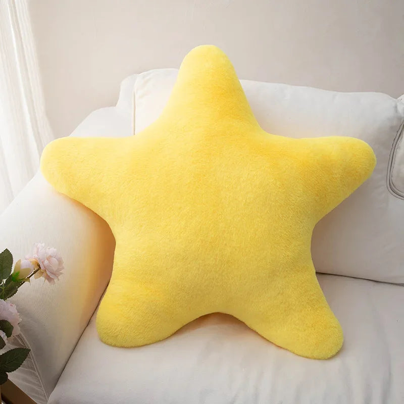 plush star pillow