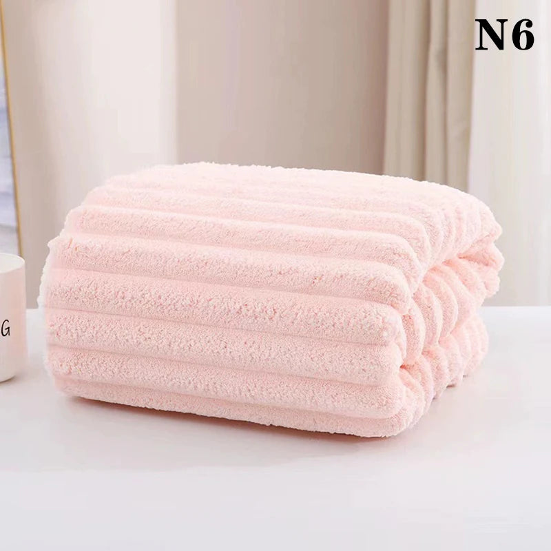 plush thick towels