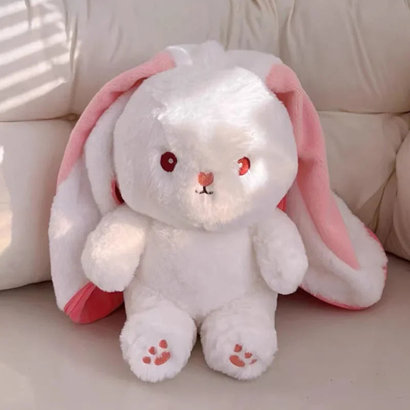 strawberry + carrot bunny stuffies