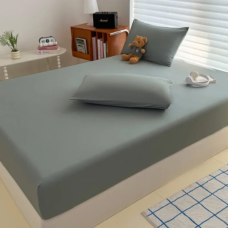 plain colored fitted sheets