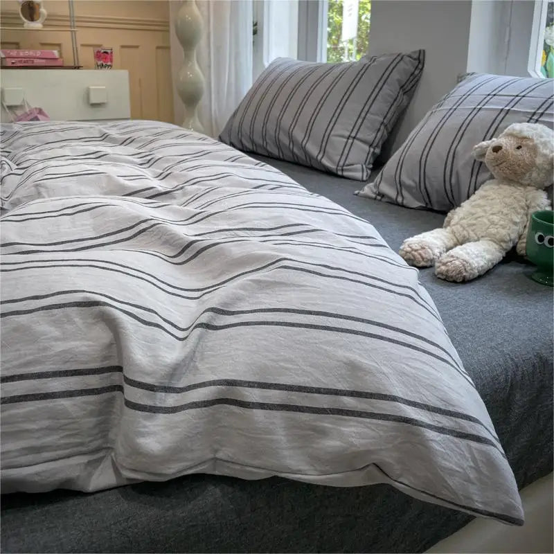 stripe style duvet cover
