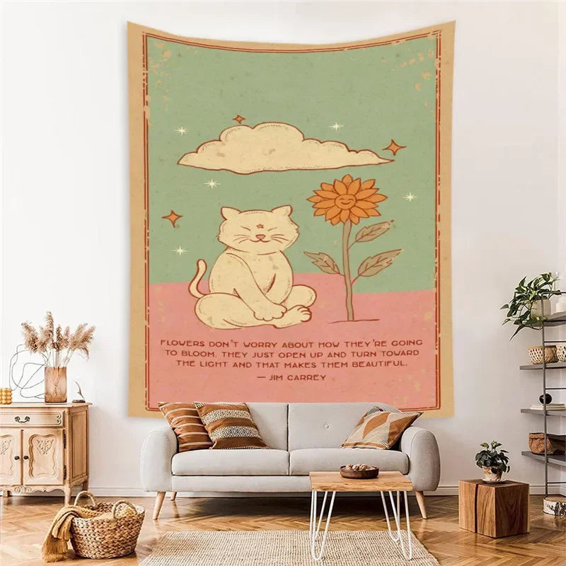 cat torot tapestry