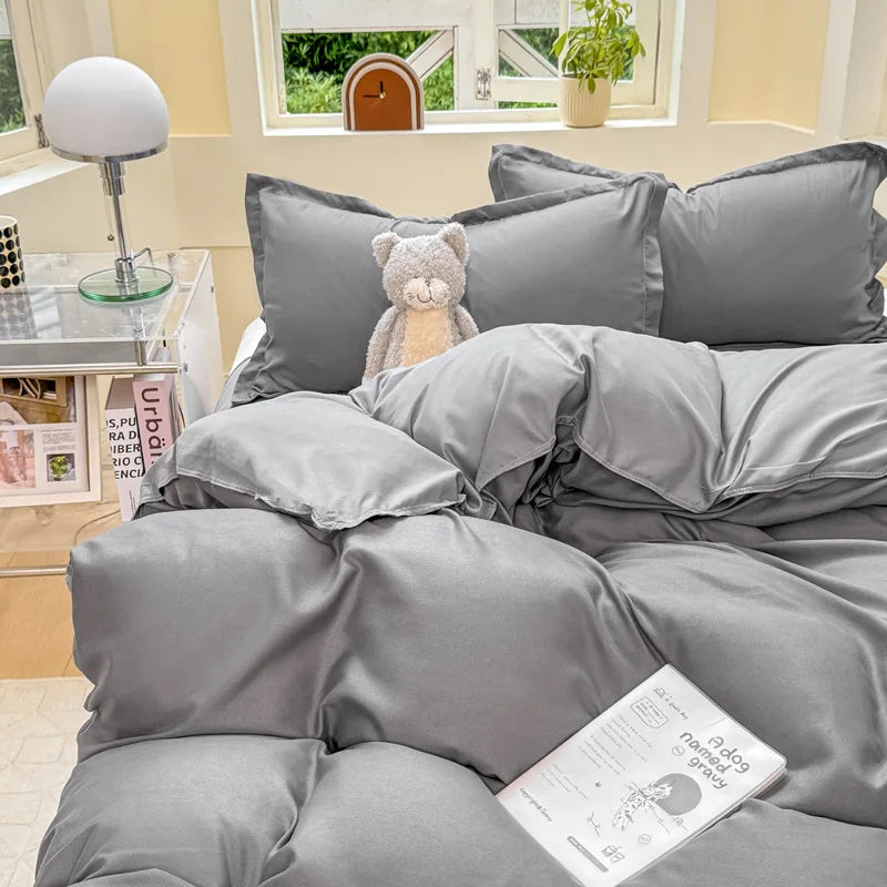 double colored duvet sets