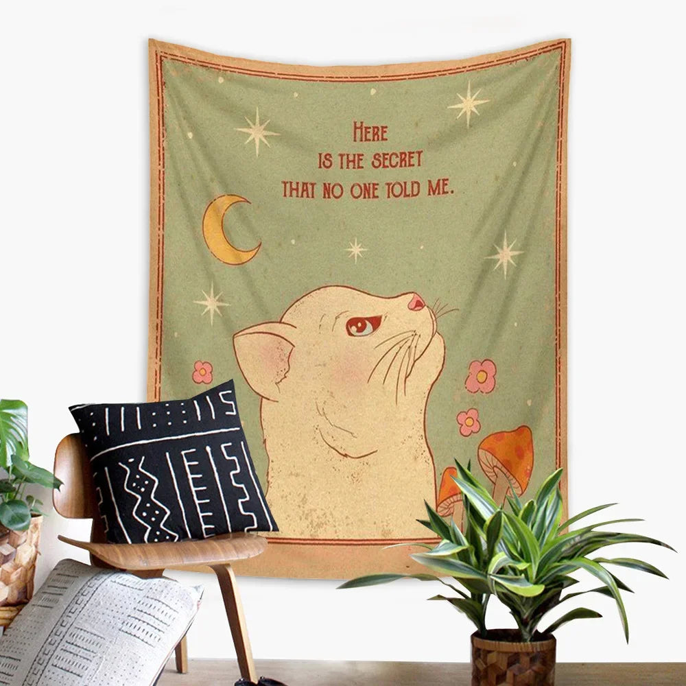 cat torot tapestry